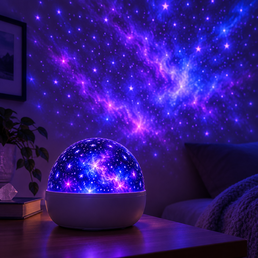Galaxy Star Projector Lamp